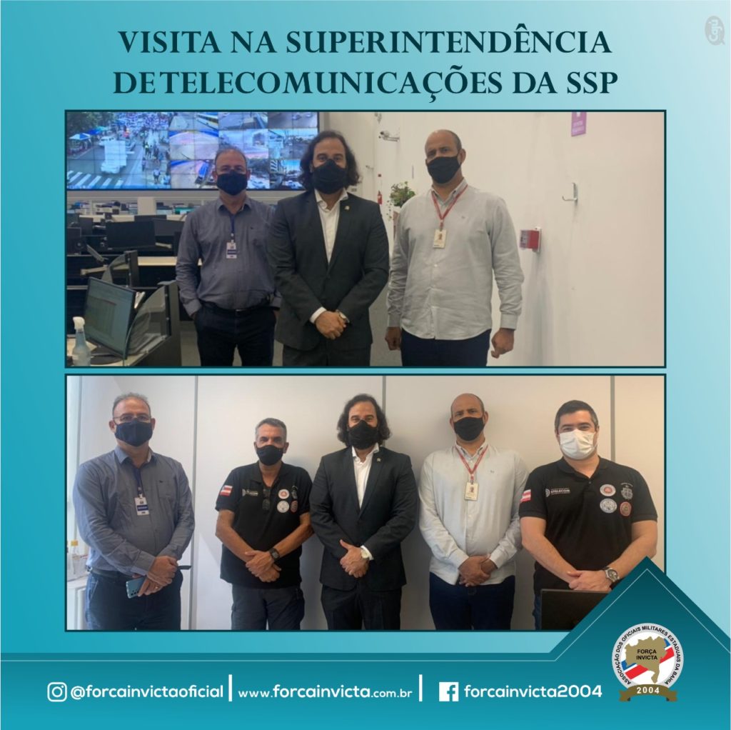 Visita Na Superintend Ncia De Telecomunica Es Da Ssp For A Invicta