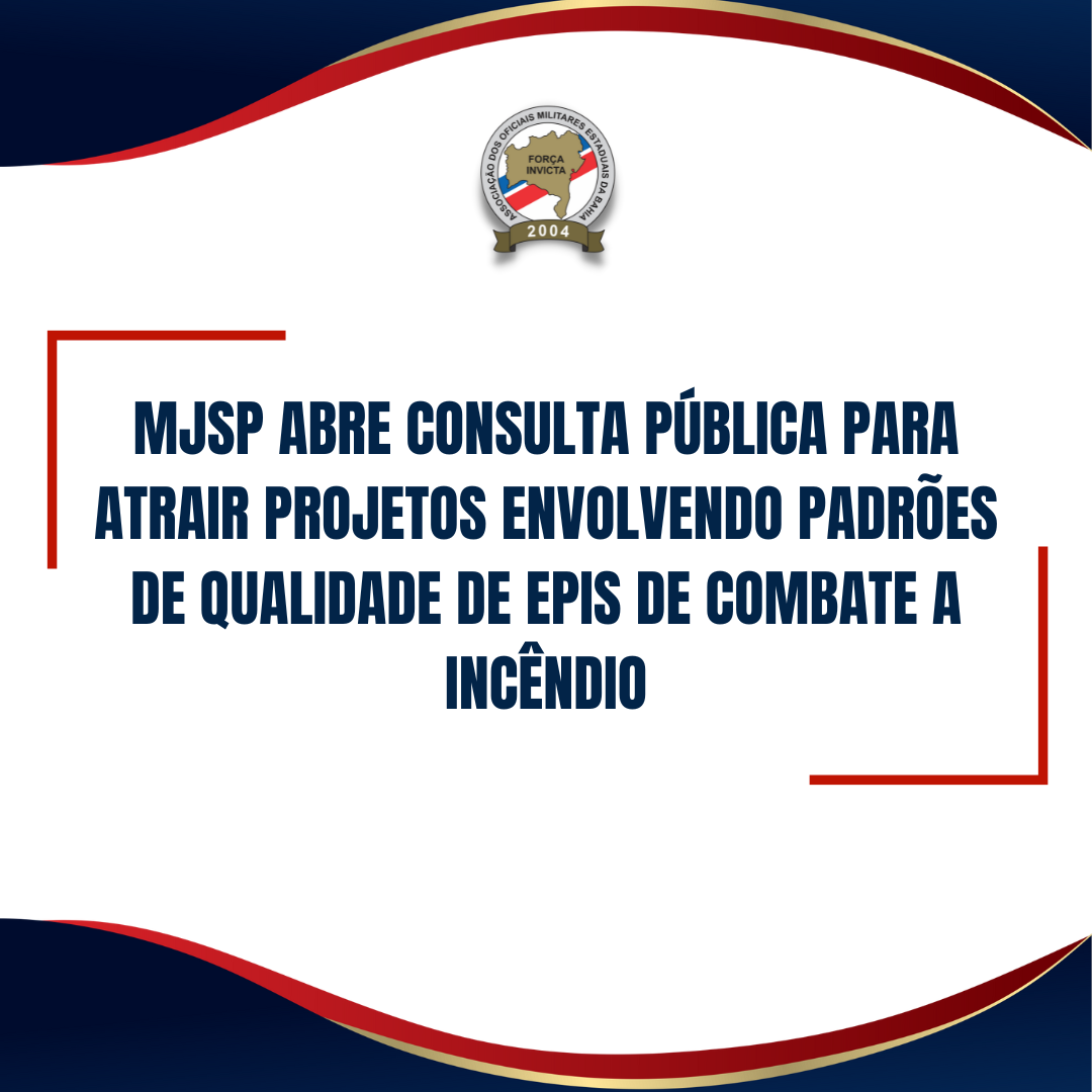 Mjsp Abre Consulta P Blica Para Atrair Projetos Envolvendo Padr Es De