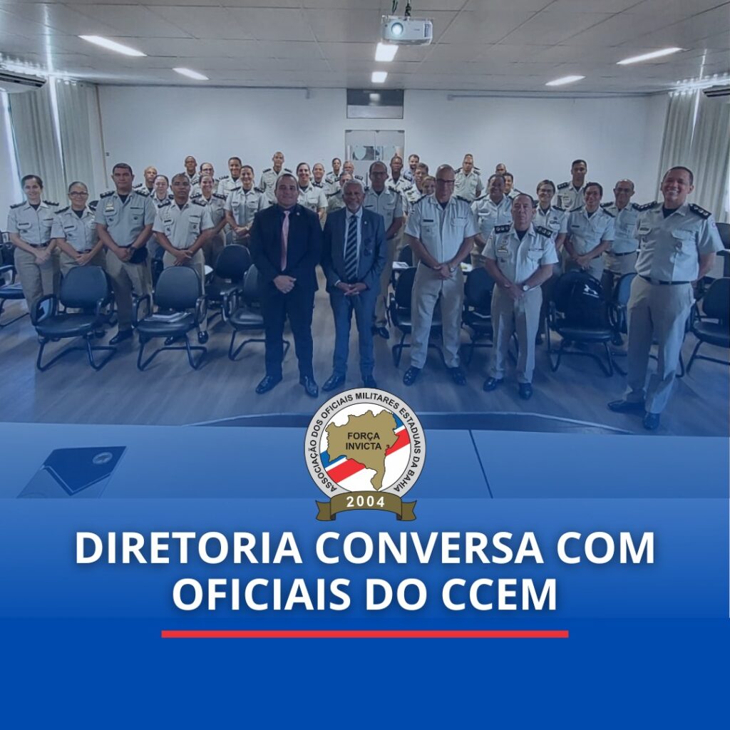 DIRETORIA CONVERSA COM OFICIAIS DO CCEM For a Invicta